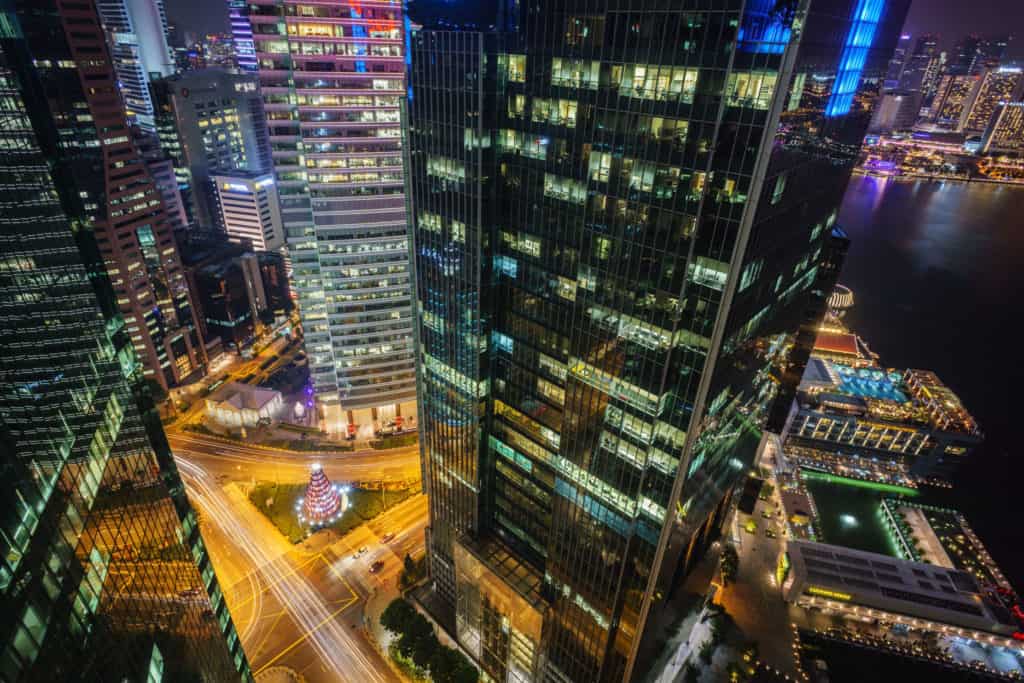 Find an observation deck and go up