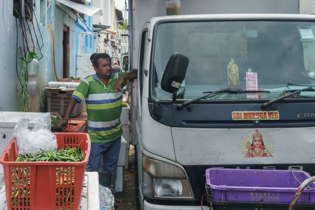 Little India - packed with food and people