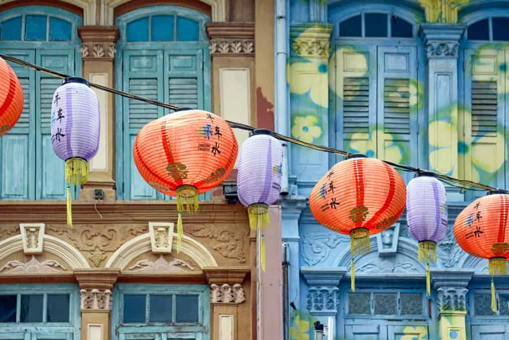 Colorful and diverse city